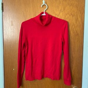 Red Turtleneck